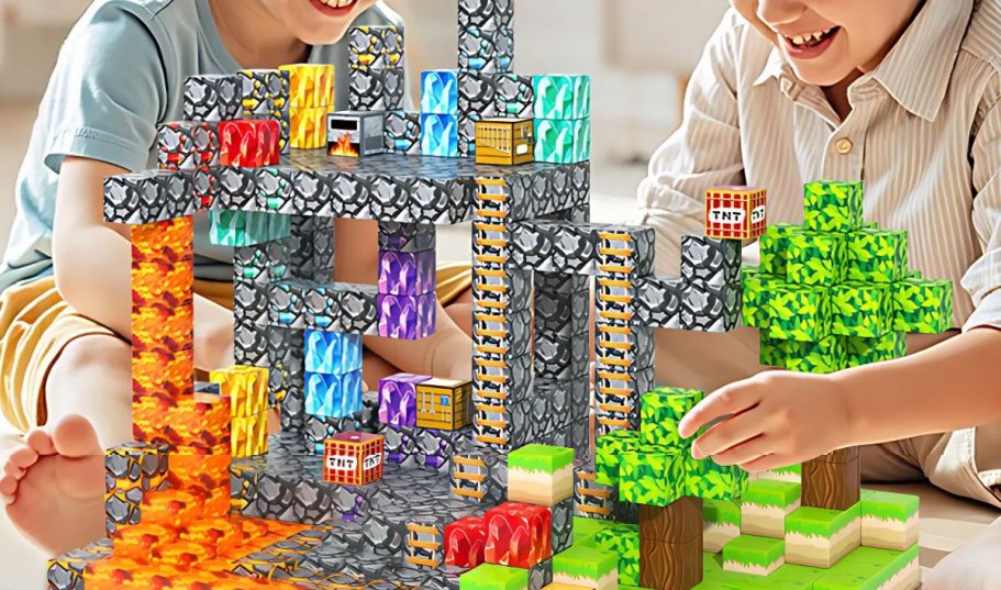 Magnetic Building Block 100-Piece Set Just $17.99 Shipped on Amazon (Reg. $70)