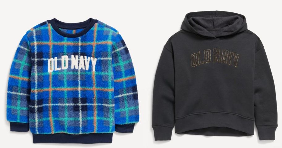 kids old navy sweatshirt stock images