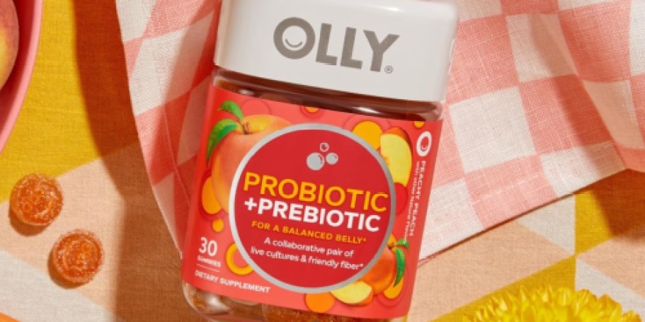 Olly Probiotic + Prebiotic Gummy Vitamins 30-Count Just $12 Shipped on Amazon