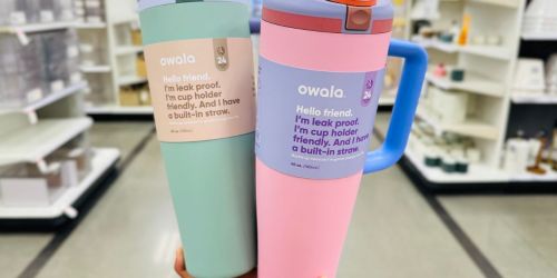 NEW Owala FreeSip Water Bottle & Tumblers Available on Target.online (Will Sell Out!)