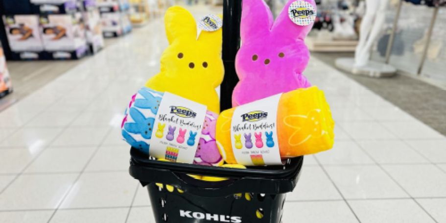 Peeps Blanket Plush & Throw Set from $16.99 on Kohl’s.online (Will Sell Out)