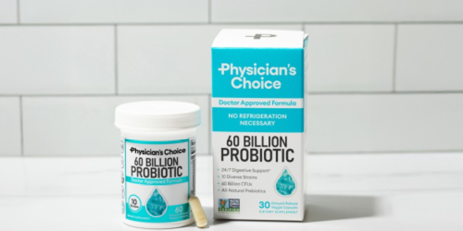 Up to 70% Off Physician’s Choice Probiotics on Amazon