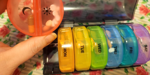 Weekly Pill Organizer ONLY $4.99 on Amazon (Regularly $10)