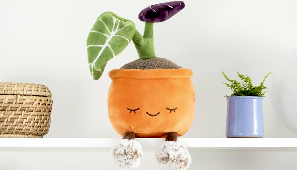 Greenhouse Plant Plush Set Only $12.99 on Amazon – No Watering Needed!