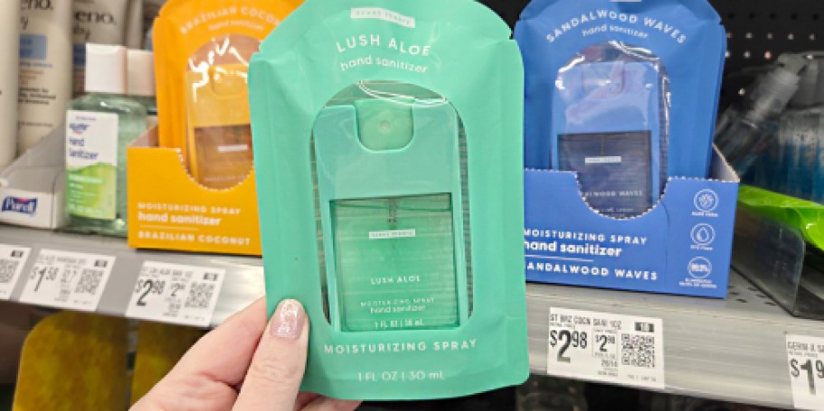 New Scent Theory Hand Sanitizers at Walmart – Just $2.98 & Total Touchland Vibes!