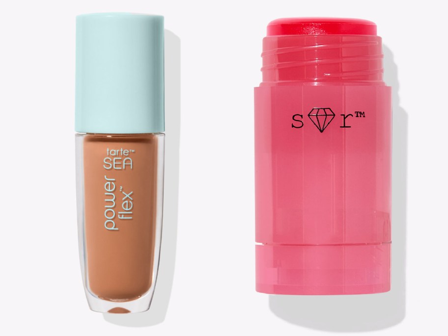 concealer and lip balm