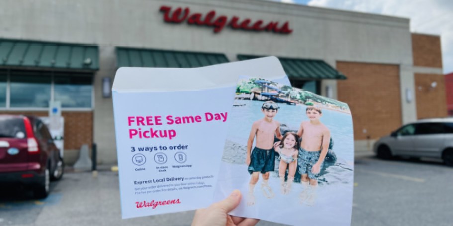 FREE Walgreens 8×10 Photo Print w/ Same-Day Pickup – Today ONLY