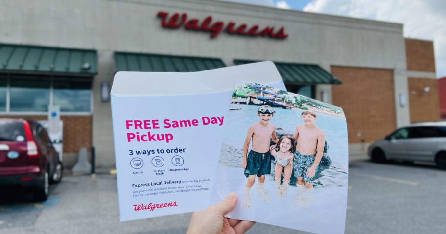 FREE Walgreens 8×10 Photo Print w/ Same-Day Pickup