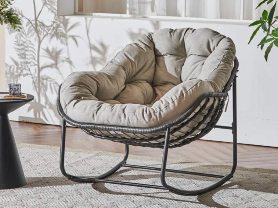 Up to 80% Off Wayfair Furniture + Free Shipping | Rattan Rocking Chair Only $160 Shipped (Reg. $227)