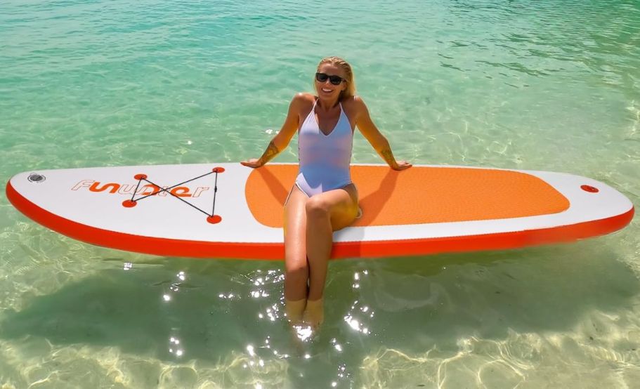 Inflatable Paddle Board w/ Accessories Just $78.57 Shipped on Amazon (Reg. $210)