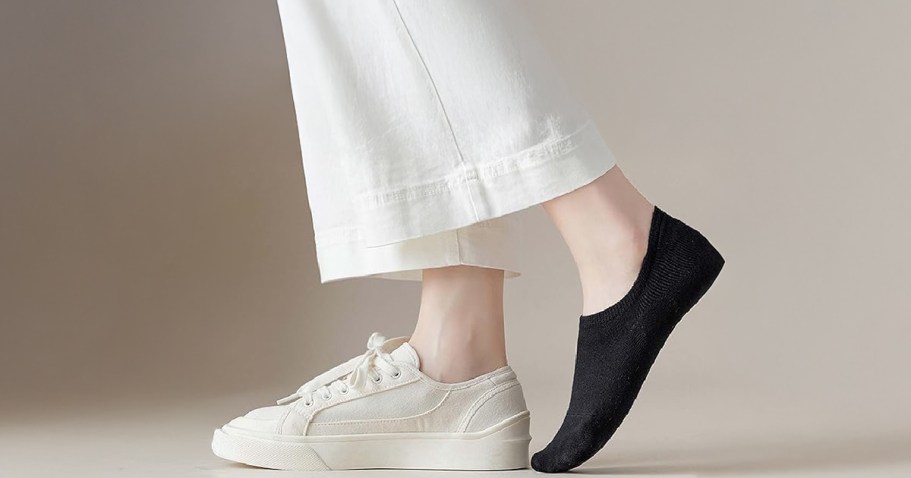 Women’s No Show Socks 6-Pack Only $5.49 on Amazon