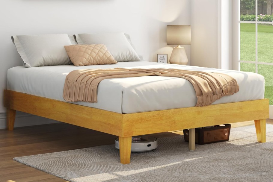 Platform Queen Size Bed Frames Just $87 Shipped on Amazon (Reg. $135)