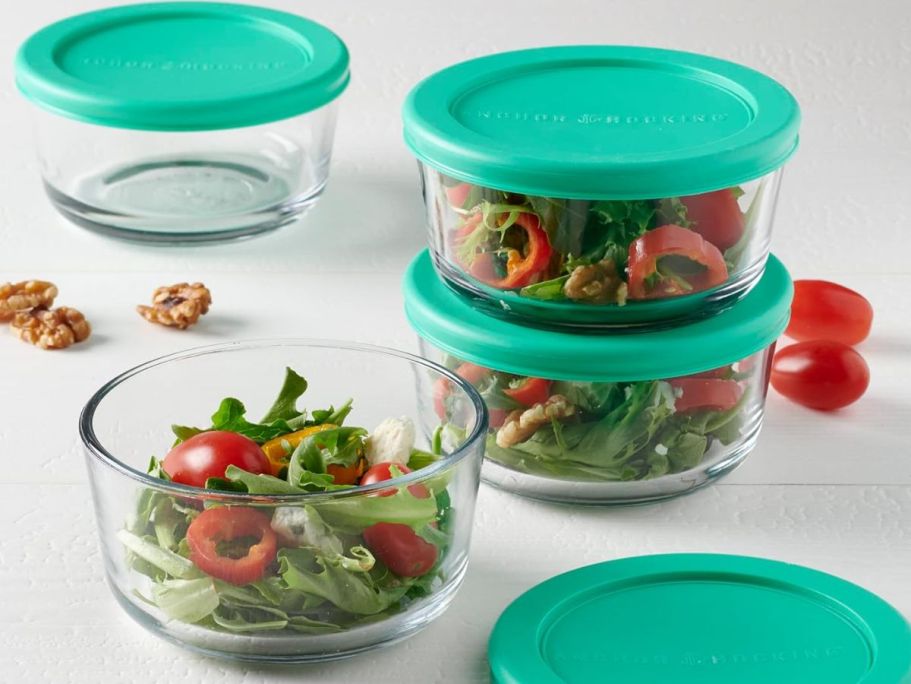 Anchor Hocking Glass Food Storage Container 4-Pack Only $8 on Amazon (Reg $16)