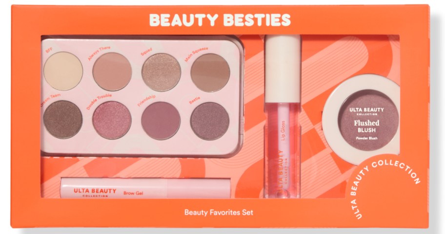 front view of ulta beauty besties box