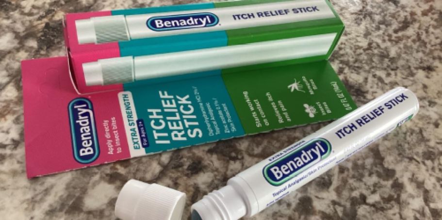 Highly-Rated Benadryl Itch Relief Stick Just $1.75 Shipped on Amazon