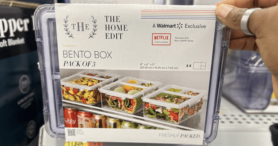 Bento Box 3-Pack from the Home Edit at Walmart