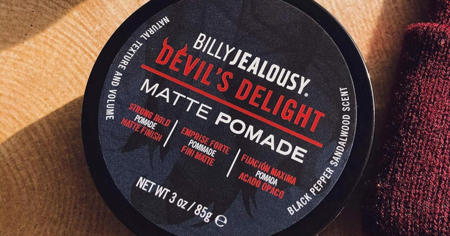 75% Off Billy Jealousy Grooming on Amazon & Ulta | Pomade Only $4.50 Shipped (Reg. $18)