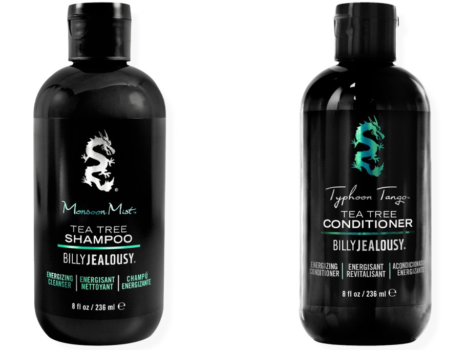 Billy Jealousy Monsoon Mist Tea Tree Shampoo and Conditioner