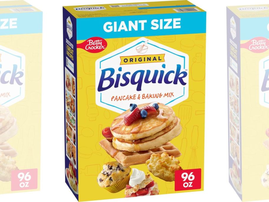 A Giant size box of Bisquick