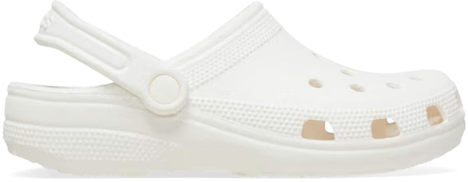 white crocs clog