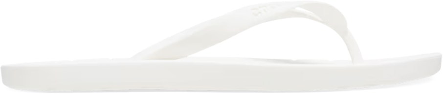 white crocs flip flop