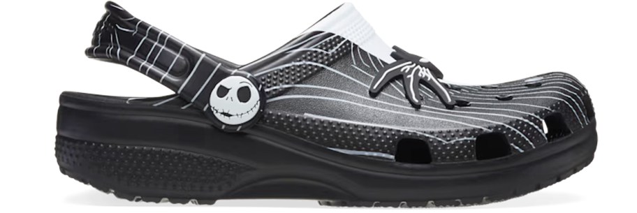 black Nightmare Before Christmas crocs clog