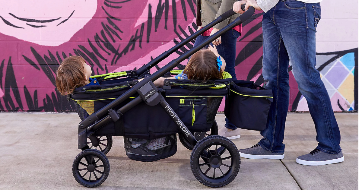 Evenflo Stroller Wagon from $239.98 Shipped (Reg. $350) | Designed for 2 Kiddos!