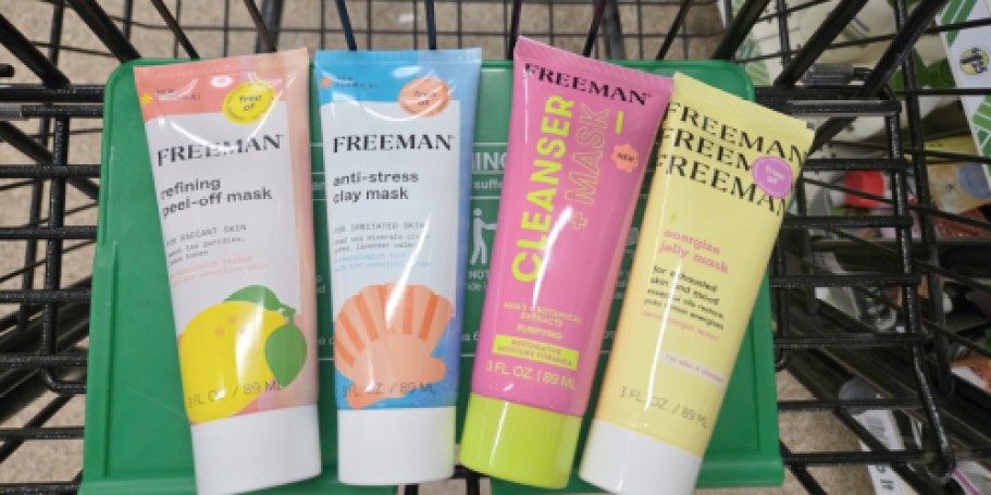 Freeman Face Masks Only $1.25 at Dollar Tree