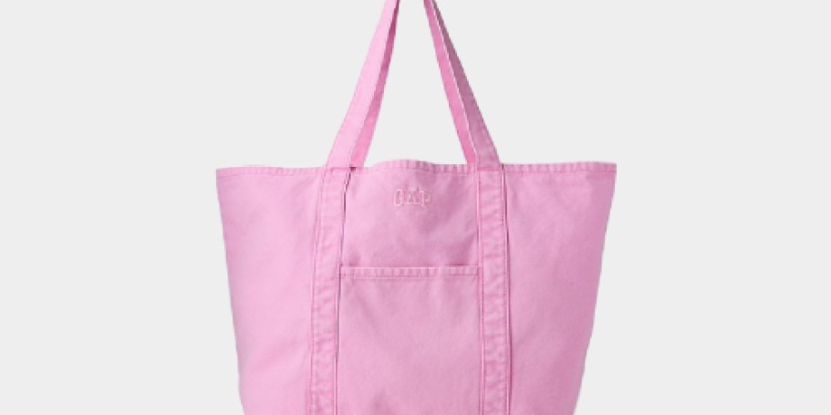 Trendy GAP Logo Tote Bags from $21.84 (Regularly $50)