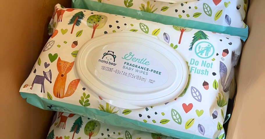 Mama Bear Water-Based Baby Wipes 800-Count Just $14.84 Shipped on Amazon (Fragrance Free!)