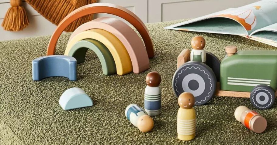 40% Off Hearth & Hand with Magnolia Toys | Wood Blocks, Pretend Play & More from $5.99