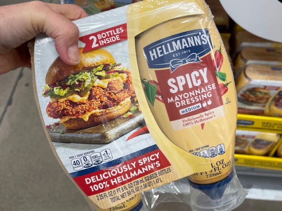 Hellman's Spicy Mayo Squeeze 25oz 2-Pack