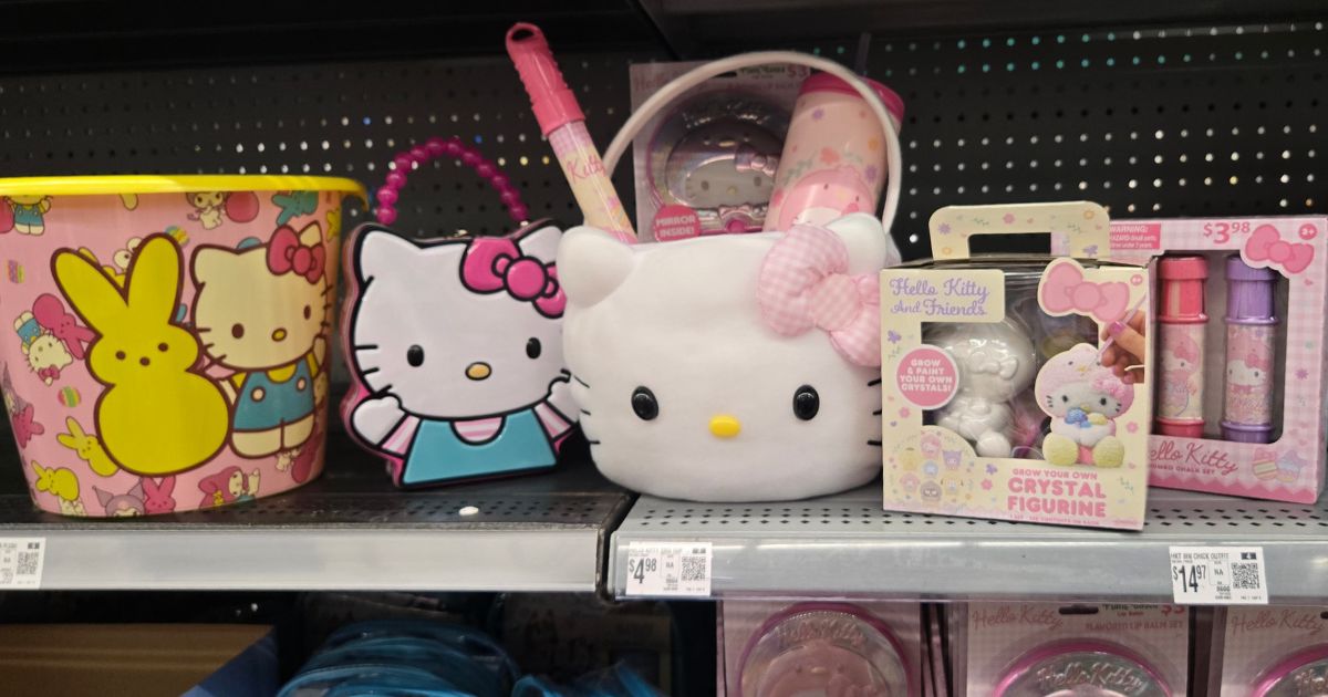 20+ Adorable Hello Kitty Easter Baskets & Fillers at Walmart