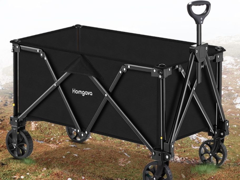 Homgova Heavy Duty Collapsible Folding Wagon