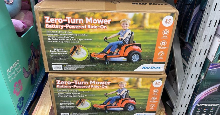 Kid Trax Zero Turn Lawn Mower 12V Ride-On