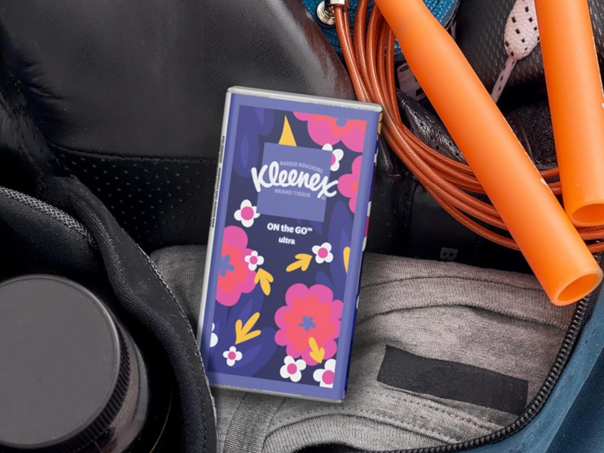 Kleenex On-The-Go Tissues 8-Pack Just $1.88 Shipped on Amazon