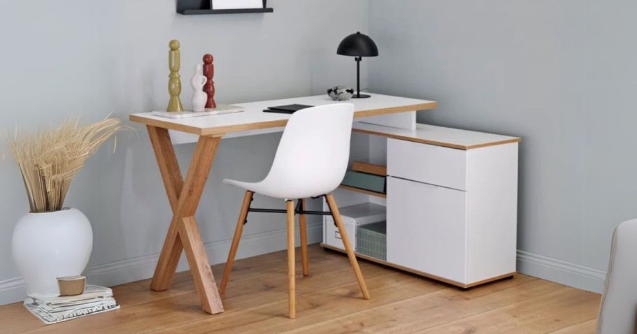 Wayfair Furniture Sale: L-Shaped Writing Desk Only $178 Shipped (Regularly $479)