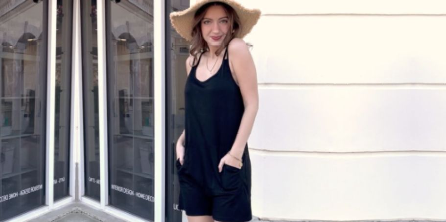 Women’s Sleeveless Romper Just $10.99 on Amazon