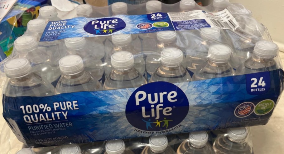 Nestle Pure Life 8oz Bottled Water 24-Pack Just $3 Shipped on Amazon (Reg. $5)