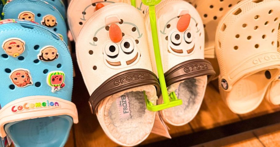 Up to 70% Off Crocs Sale | Frozen Kids Clogs Only $19 + More