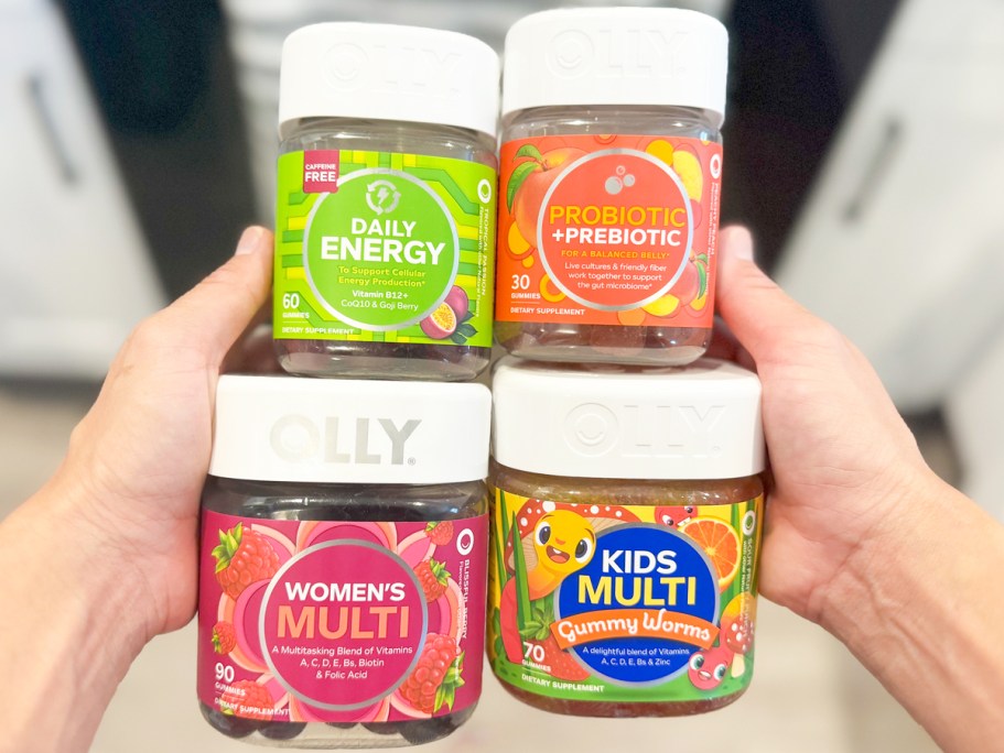 OLLY Vitamins Only $8.97 Shipped on Amazon + Earn $10 Credit (Multivitamins, Probiotics, & More)