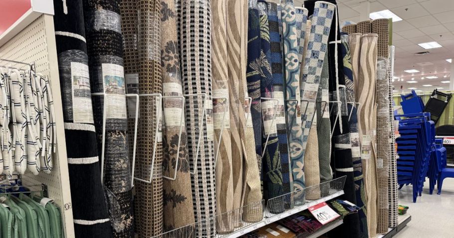 40% Off Target Patio Rug Sale – Trendy Styles from $12!