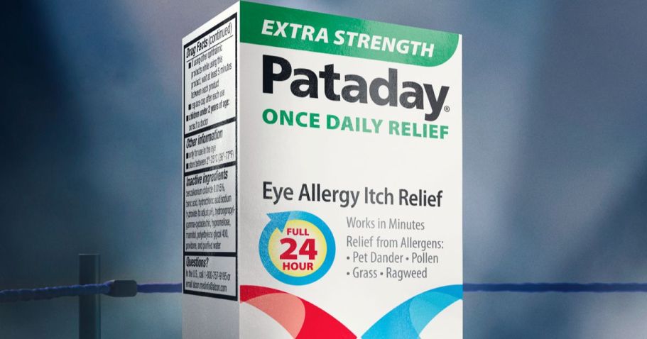 FREE Pataday Eye Allergy Itch Relief Drops Sample – Just Ask Alexa!