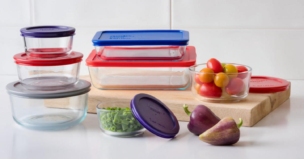 Pyrex Glass Storage Set Only $20.97 on Walmart.online (Regularly $40)