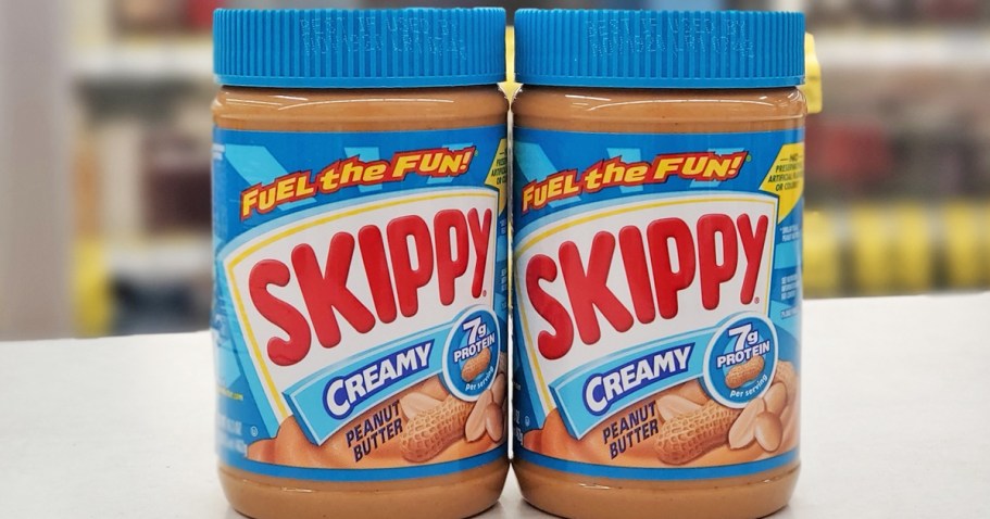 Skippy Peanut Butter 28oz Jar Only $3.86 Shipped on Amazon