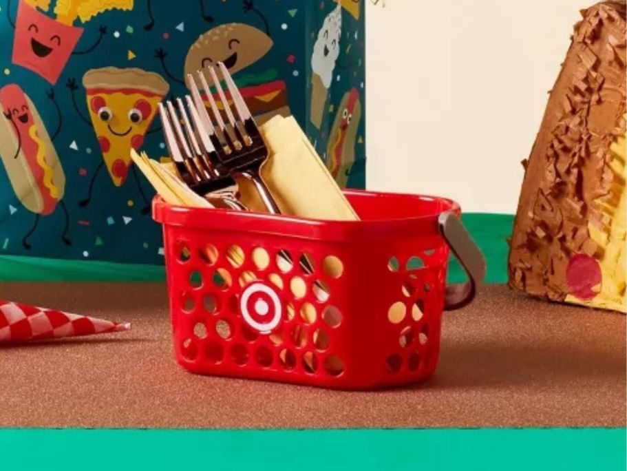 NEW Target Spritz Party Supplies from $3 | Mini Basket, Bullseye Balloon, & More!