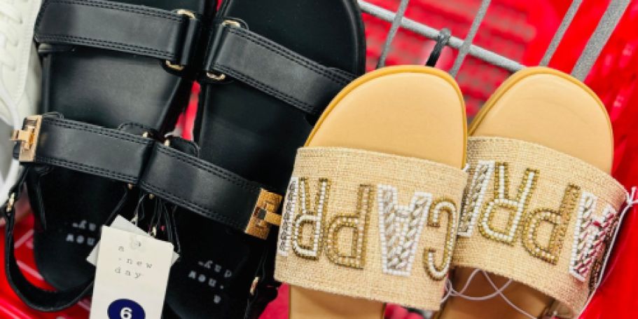 Target Sandals Sale | Men’s & Women’s Styles from $3.75 (Just in Time for Spring!)