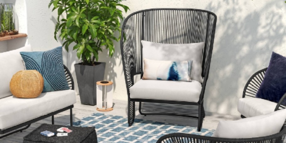 HOT Target Patio Furniture Sale | Trendy Statement Chair Just $180 Shipped (Reg. $300)