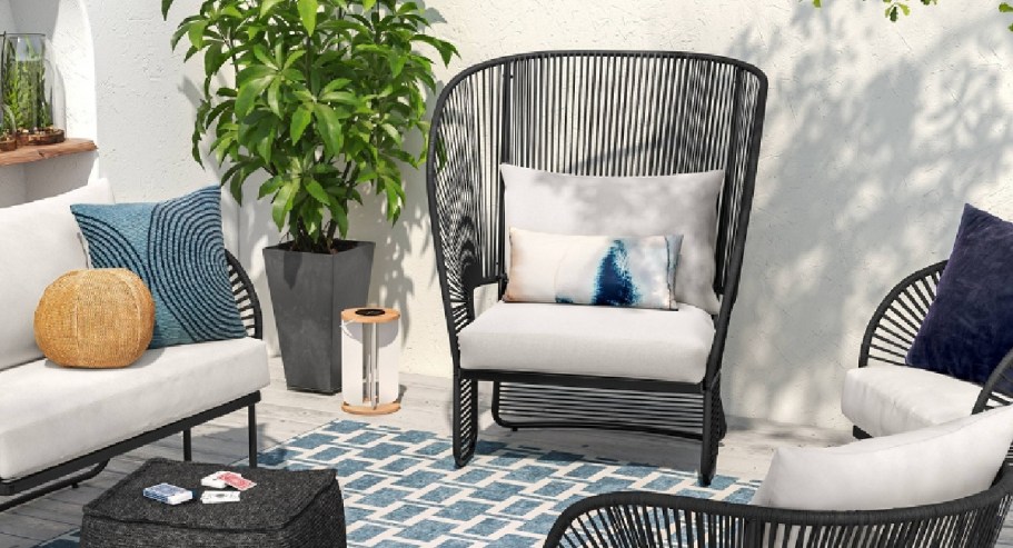 HOT Target Patio Furniture Sale | Trendy Statement Chair Just $180 Shipped (Reg. $300)