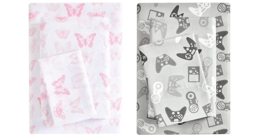 Stock images of YOur Zone Buttrgly and Gamer Print Sheet Sets